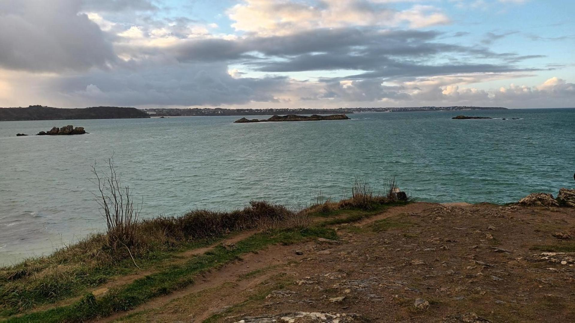 La Ville Es Colins Beaussais Sur Mer Kültér fotó