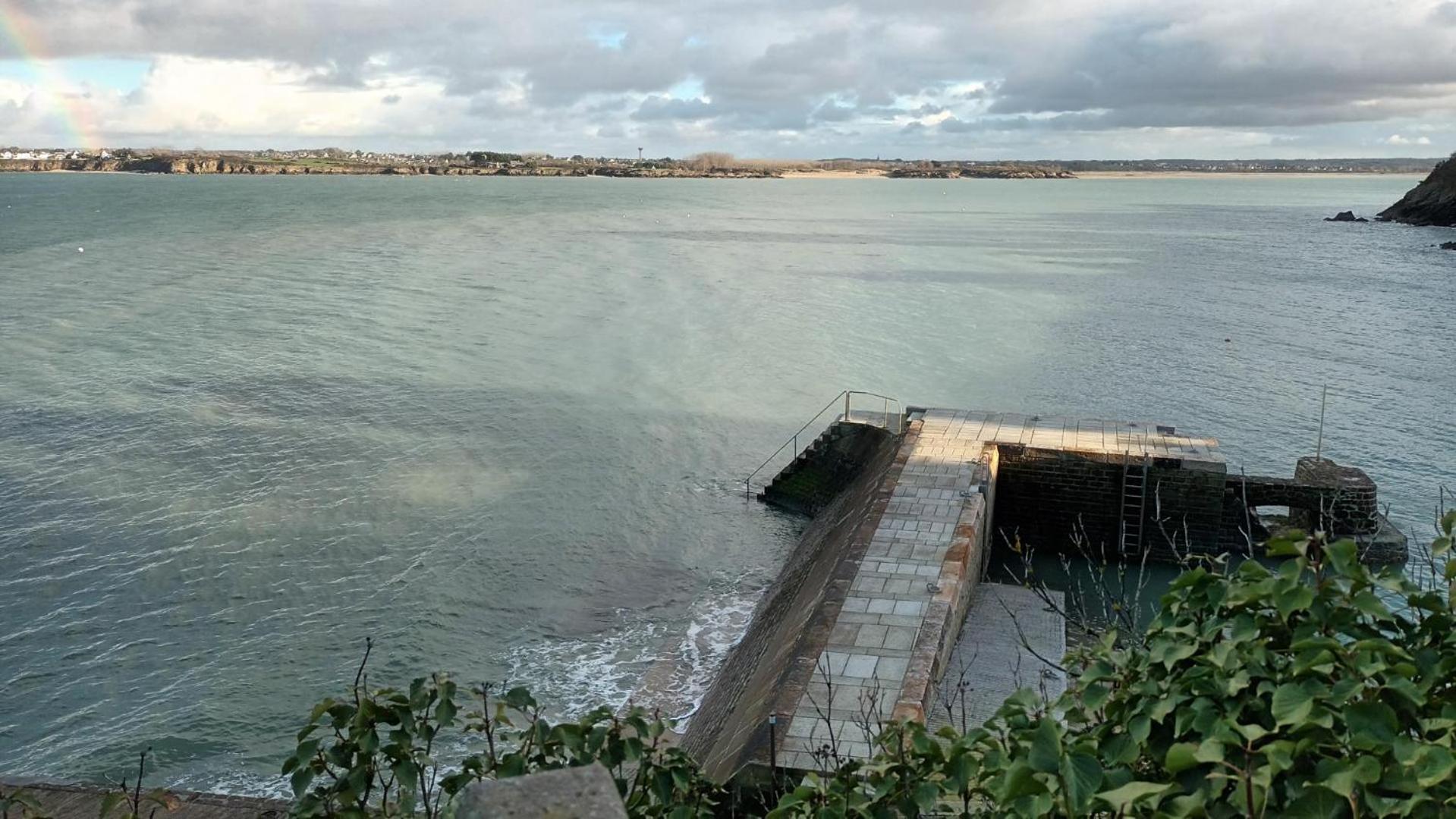 La Ville Es Colins Beaussais Sur Mer Kültér fotó